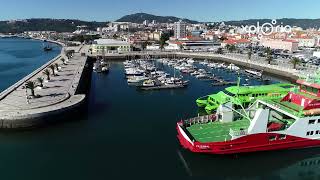 Doca de Recreio das Fontainhas Setubal Portugal 201903 aerial video [upl. by Rheinlander]