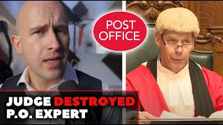 Judge DESTROYS Post Office Expert [upl. by Alithia]