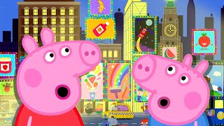 Peppa In The USA 🇺🇸  Peppa Pig Official Full Episodes [upl. by Neelik]