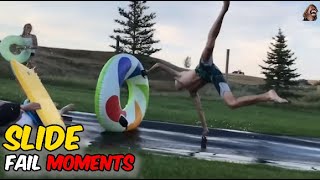 Oops Water Slide Fails You Can’t Missfunny failsday funnyvideos fail [upl. by Desberg]