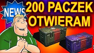 Hallack otwiera 200 paczek do World of Tanks  ale urwał [upl. by Yuria]