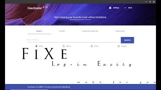 DeezLoader Reborn v313 Login Fix Easy 2018 [upl. by Danielson572]