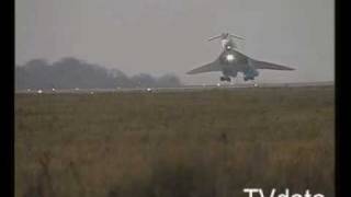 Supersonic Tu144  Hard landing [upl. by Ettennahs]