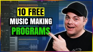 Best Free DAWs 2022 👉 Free Music Production Software For Windows [upl. by Nodnorb504]