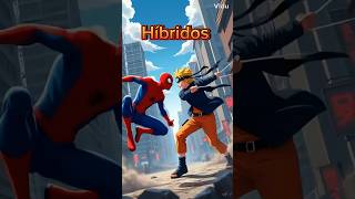 Mutantes Híbridos superman Naruto spiderman e muito mais marvel angel hybrid hibridos [upl. by Verne]