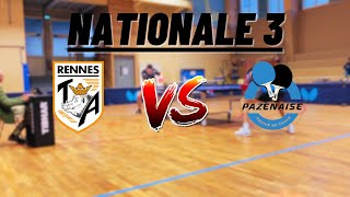 NATIONALE 3  RENNES TA vs SAINTE PAZANNE  HIGHLIGHTS [upl. by Clyde]