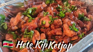 🇸🇷 Surinaamse Hete Kip Ketjap BroodbelegSurinamese Spicy Soy sauce Chicken [upl. by Jutta]