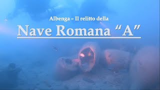 Immersione sul relitto della Nave Romana quotAquot  Albenga Orcatorch D710  Paolo VDL [upl. by Dadelos442]