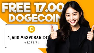 FREE 1700 DOGECOIN  Best Free Dogecoin Mining For Now  no minimum withdraw [upl. by Nylaf]