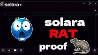 PROVING SOLARA IS A RAT  PROOF 🐀 [upl. by Noid]