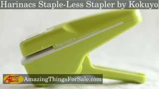 You Need to See this The Harinacs Stapleless Stapler is the BEST Stapler EVER [upl. by Margery551]