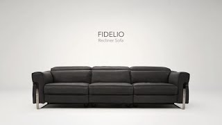 Fidelio Natuzzi Italia sofa [upl. by Enomys496]