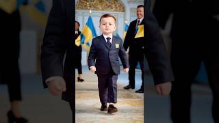 Respect for Ukrainian  Baby Zelensky President Fashion Show [upl. by Billat112]