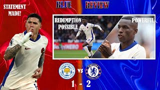 Enzo Masterclass  Badiashile Redemption Arc  Chelsea vs Leicester Blue Review [upl. by Leimad750]