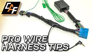 Radio Wiring Harness  How to Install like a PRO [upl. by Annay379]