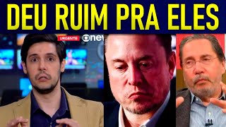 GLOBONEWS ATACA LULA E TEM TRAÇO DE IBOPE ELON MUSK SE APAVORA COM SUSPENSÃO MUNDIAL DO X [upl. by Towland]