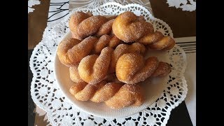 Krofne Te Buta Te Shpejta Te Lehta Twister Donuts [upl. by Heber523]