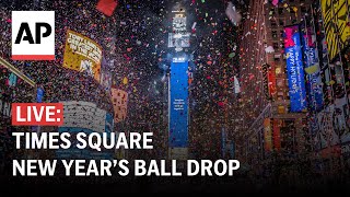 New Year’s countdown 2024 Watch the New York ball drop [upl. by Georgetta]