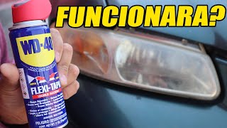 Puliendo Faros con WD40 ¿Funcionara [upl. by Phylys686]