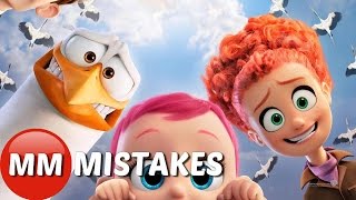 10 Biggest STORKS MOVIE MISTAKES You Missed  Storks Movie [upl. by Pomona]