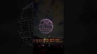 Disney Springs Drone Show Star Wars 2024 [upl. by Vano]