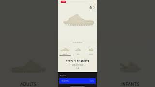 How To Cop Yeezy Slides on Adidas Confirmed App [upl. by Hsiri]