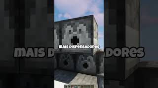 COMO FAZER UM MEGA CANHÃO NO MINECRAFT 😱 minecraft shorts [upl. by Hyacintha90]