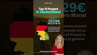 Top 10 Prozent in Deutschland depot sparen finanzen [upl. by Trula83]