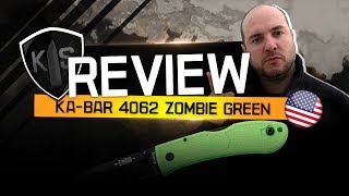 KABAR DOZIER FOLDING HUNTER ZOMBIE GREEN [upl. by Ingamar]