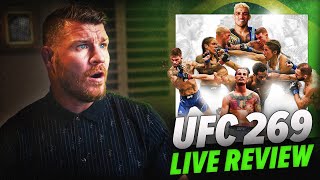 UFC 269 Live Breakdown and Review [upl. by Melborn]