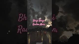 Bhigi Bhigi Raaton Mensong shorts youtubeshorts hindisong kishorekumar lyrics music trending [upl. by Haas]