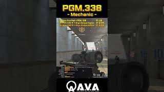 AVA quotPGM338 Mechanic 👨‍🔧 quot 발🦶🏼 한방 가능한 프금 제작 PGM Hecate II [upl. by Fugere]