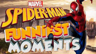 SPIDERMANS FUNNIEST MOMENTS VOL 1  PHANTOMSAVAGE [upl. by Leahcimnaj]