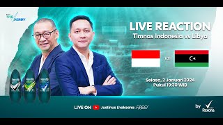 THE DERBY LIVE REACTION 19  INDONESIA VS LIBYA [upl. by Annahaj]