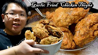 How Chinese Chef Cooks Garlic Fried Chicken Thighs [upl. by Droffilc]