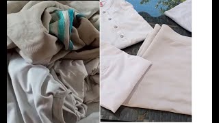 Comment reblanchir du linge blanc devenu gris [upl. by Asyram]