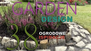 GARDEN DESIGN 38 Wrzosy w kamiennym klombie  Kamień dekor i czarny cement [upl. by Yramesor305]