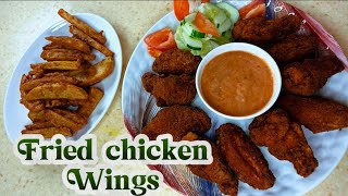 How to make chicken wings Chicken wings recipe Fried chicken wings recipe [upl. by Van231]