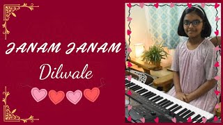 Janam Janam  Dilwale  Keyboard Cover by Shakya [upl. by Rogerio]