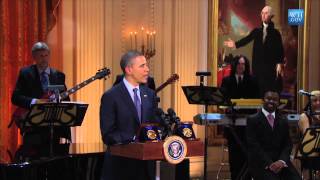 President Obama awards the Gershwin Prize to Burt Bacharach and postumously to Hal David [upl. by Matrona]