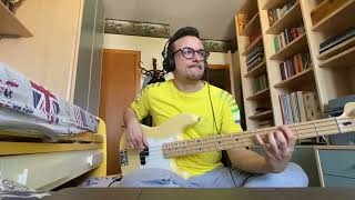 Elio e le Storie Tese  Parco Sempione Bass Cover [upl. by Brunn]