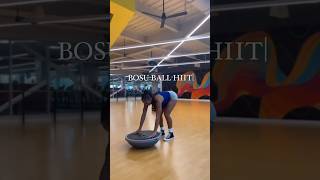 BOSU Ball HIIT 😅 bosu bosuball fitness hiit [upl. by Abate]