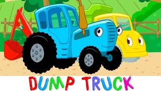 DUMP TRUCK  Blue Tractor Kids Songs and Cartoons [upl. by Denzil]