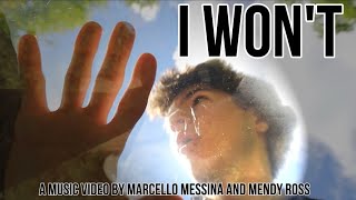 I Won’t  Music Video Marcello Messina amp Mendy Ross [upl. by Ardnoet]