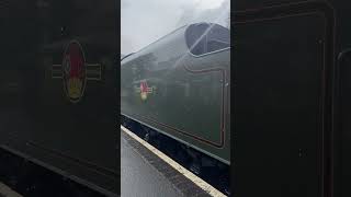 Bahamas arriving at Bridgnorth at the autumn steam gala britishrailways railway shorts [upl. by Frayne]