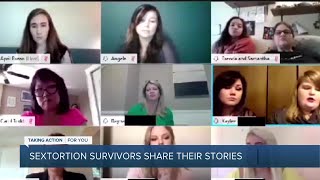 Sextortion survivors share their stories [upl. by Yelsha917]