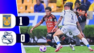 TIGRES VENCE 1  0 A PUEBLA POR LA JORNADA 11  LIGA MX APERTURA 2024  REY DEPORTIVO [upl. by Bullen]