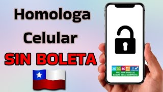 Homologar celular chile sin boleta  fácil y económico 📱 [upl. by Eimerej]