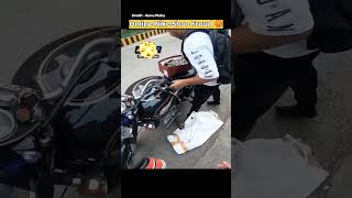 Delivery Boy Scam 😡 bikelover shortsfeed ytshorts youtubeshorts rider trending [upl. by Gowon844]