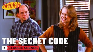 George Doesnt Want To Share His Secret Code  The Secret Code  Seinfeld [upl. by Ahsito583]